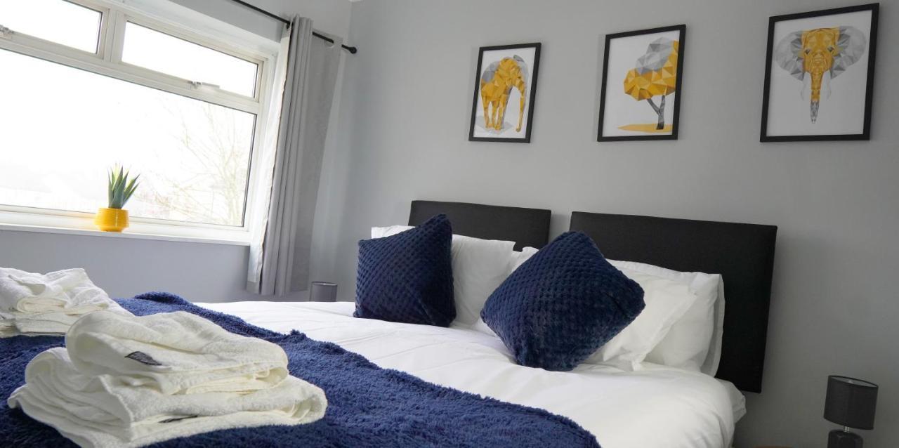 Portobello House - Four Bedroom House Perfect For Contractors - Sleeps 6 - Free Parking Wolverhampton Exterior photo